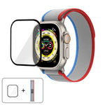 ワイルドパスループ ナイロンウォッチバンド 3Dカーブフィルム付き、Apple Watch シリーズ9 / 8 / 7 41mm用、Apple Watch 3 / 2 / 1 38mm用、Apple Watch 3 / 2 / 1 42mm用