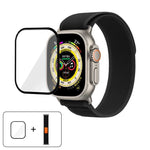 ワイルドパスループ ナイロンウォッチバンド 3Dカーブフィルム付き、Apple Watch シリーズ9 / 8 / 7 41mm用、Apple Watch 3 / 2 / 1 38mm用、Apple Watch 3 / 2 / 1 42mm用