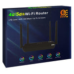 CP108 ホームオフィス用インターネット共有デバイス WIFI 5G LTE 4Gルーター 300Mbps ワイヤレスホットスポット 白 黒