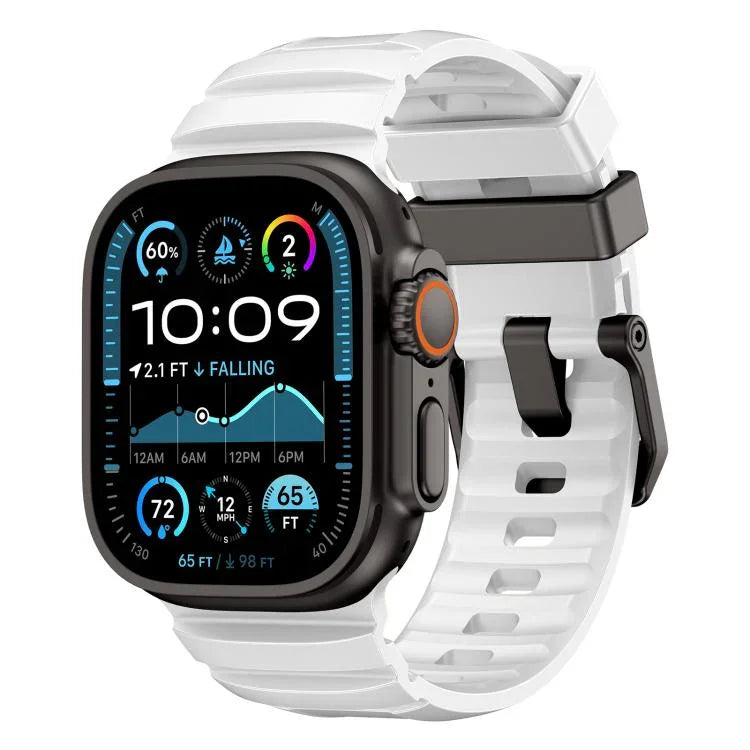 ロックピーク シリコンウォッチバンド、Apple Watch 46mm / 49mm / 45mm / 44mm用