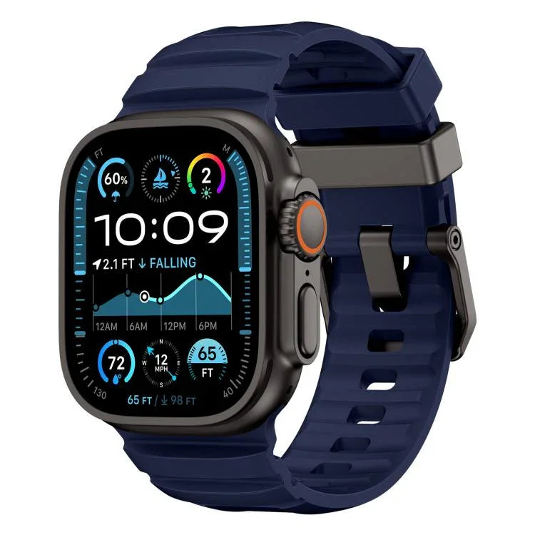ロックピーク シリコンウォッチバンド、Apple Watch 46mm / 49mm / 45mm / 44mm用
