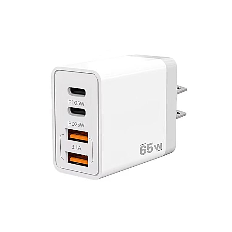 TE-PD44 デュアルUSB-A デュアルType-C 4ポート携帯電話充電器、EUプラグ、USプラグ