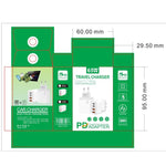 TE-PD44 デュアルUSB-A デュアルType-C 4ポート携帯電話充電器、EUプラグ、USプラグ
