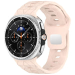 フットボールテクスチャ裏面スチールバックルシリコンウォッチバンド、Samsung Galaxy Watch8 / Watch8 Classic 用