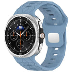 フットボールテクスチャ裏面スチールバックルシリコンウォッチバンド、Samsung Galaxy Watch8 / Watch8 Classic 用