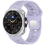 フットボールテクスチャ裏面スチールバックルシリコンウォッチバンド、Samsung Galaxy Watch8 / Watch8 Classic 用