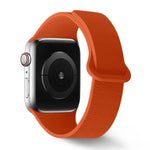ライチ柄マグネットループシリコンウォッチバンド、Apple Watch 46mm / 49mm / 45mm / 44mm用、Apple Watch 42mm / 41mm / 40mm / 38mm用