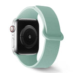 ライチ柄マグネットループシリコンウォッチバンド、Apple Watch 46mm / 49mm / 45mm / 44mm用、Apple Watch 42mm / 41mm / 40mm / 38mm用