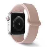ライチ柄マグネットループシリコンウォッチバンド、Apple Watch 46mm / 49mm / 45mm / 44mm用、Apple Watch 42mm / 41mm / 40mm / 38mm用