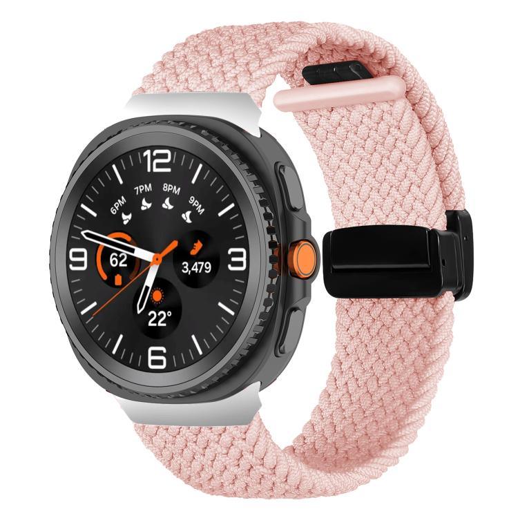 折りたたみマグネットバックル編み込みウォッチバンド、Samsung Galaxy Watch8 / Watch8 Classic用