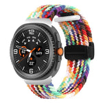 折りたたみマグネットバックル編み込みウォッチバンド、Samsung Galaxy Watch8 / Watch8 Classic用