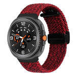 折りたたみマグネットバックル編み込みウォッチバンド、Samsung Galaxy Watch8 / Watch8 Classic用