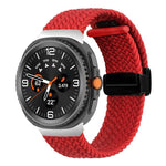 折りたたみマグネットバックル編み込みウォッチバンド、Samsung Galaxy Watch8 / Watch8 Classic用