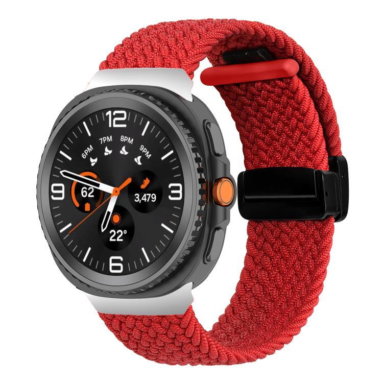 折りたたみマグネットバックル編み込みウォッチバンド、Samsung Galaxy Watch8 / Watch8 Classic用