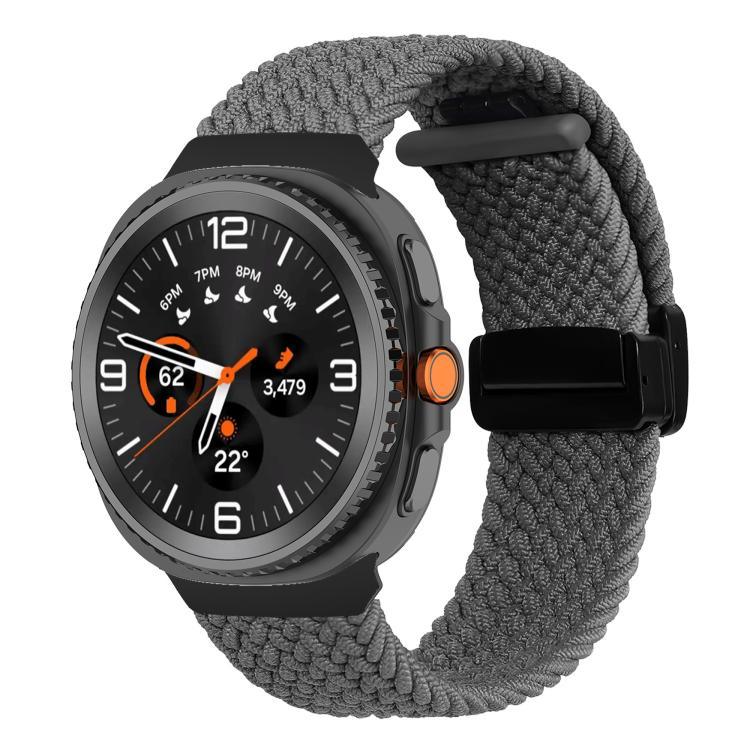 折りたたみマグネットバックル編み込みウォッチバンド、Samsung Galaxy Watch8 / Watch8 Classic用
