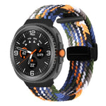 折りたたみマグネットバックル編み込みウォッチバンド、Samsung Galaxy Watch8 / Watch8 Classic用