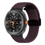 折りたたみマグネットバックル編み込みウォッチバンド、Samsung Galaxy Watch8 / Watch8 Classic用