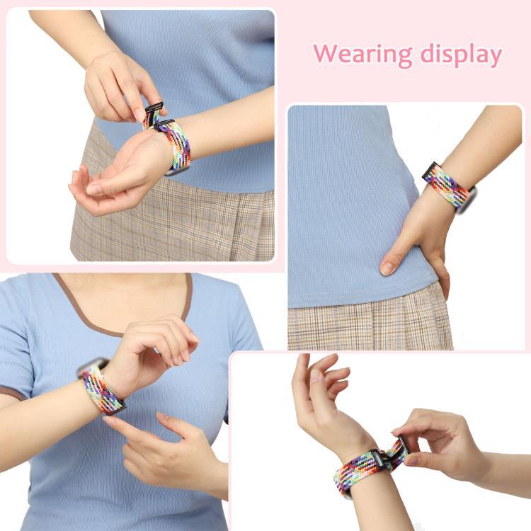 折りたたみマグネットバックル編み込みウォッチバンド、Samsung Galaxy Watch8 / Watch8 Classic用
