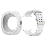 シリコンウォッチカバーマリンデュアルバックル シリコンウォッチバンド、Samsung Galaxy Watch 47mm / Ultra 2025用