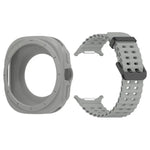 シリコンウォッチカバーマリンデュアルバックル シリコンウォッチバンド、Samsung Galaxy Watch 47mm / Ultra 2025用
