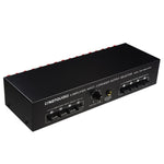 B075 4入力4出力パワーアンプスピーカーセレクタースイッチャー、1チャンネルあたり300W音質ロスなし、B075