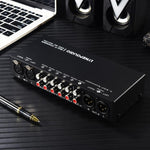 B081 6入力3出力オーディオ信号セレクタースイッチャー多チャンネルスイッチャー、フルバランスパッシブフロントアクティブスピーカーボリュームコントローラーRCAセレクター、B081