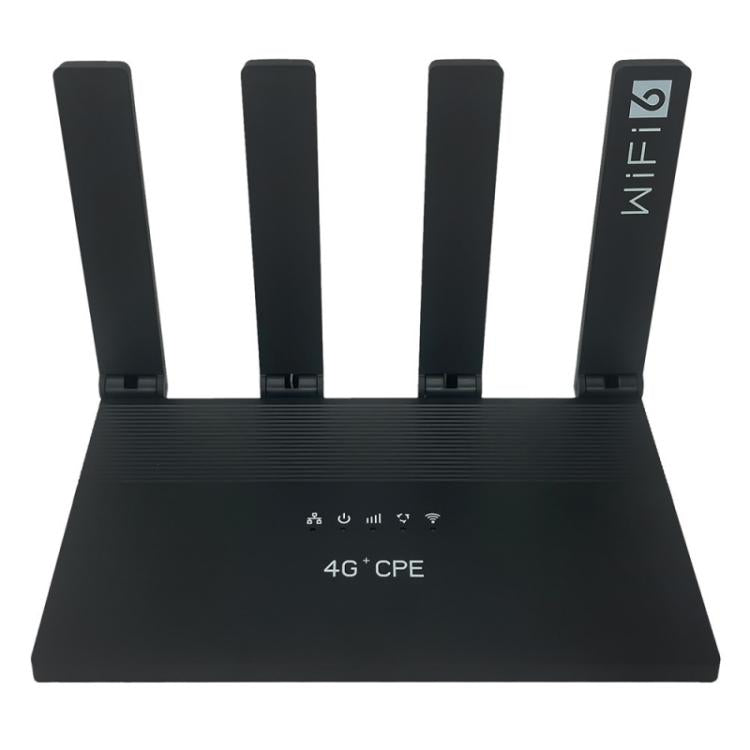 WR800 WiFiルーター 4LANポート 600Mbps WiFi 6 ワイヤレスモデム SIMカードスロット付き 4G LTE、米国プラグ、欧州プラグ