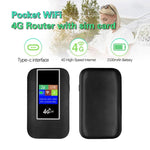 MF860 旅行用ワイヤレスポケットホットスポット カラースクリーン ポータブル4G LTE WiFiルーター