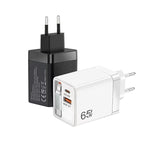 FC1 3-in-1 70cm 伸縮式Type-Cケーブル、PD3.0、QC3.0 USBスマホ充電器、EUプラグ