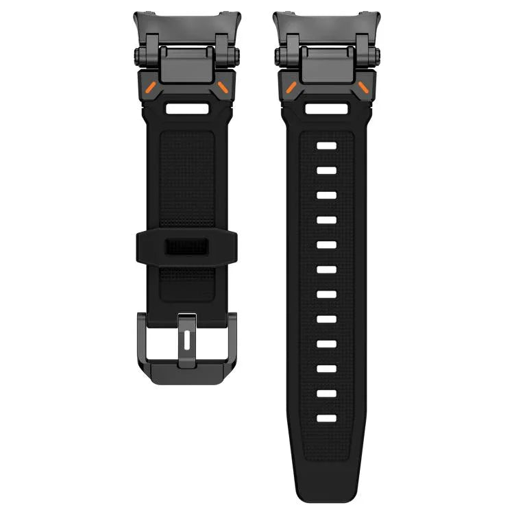 エクスプローラーメタルコネクターシリコンウォッチバンド、Samsung Galaxy Watch8 / Watch8 Classic用