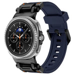 エクスプローラーメタルコネクターシリコンウォッチバンド、Samsung Galaxy Watch8 / Watch8 Classic用