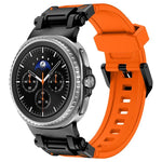 エクスプローラーメタルコネクターシリコンウォッチバンド、Samsung Galaxy Watch8 / Watch8 Classic用