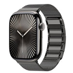磁気織り込みI字型ステンレススチール時計バンド、Apple Watch 46mm / 49mm / 45mm / 44mm用、Apple Watch 42mm / 41mm / 40mm / 38mm用