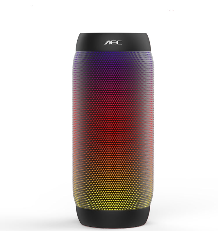 BQ615 PRO カラフルLED ワイヤレス HiFi ステレオスピーカー Bluetooth + TFカードプレーヤー + FMラジオ + AUX + NFC搭載 BQ615 PRO