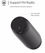 BQ615 PRO カラフルLED ワイヤレス HiFi ステレオスピーカー Bluetooth + TFカードプレーヤー + FMラジオ + AUX + NFC搭載 BQ615 PRO