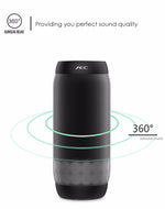 BQ615 PRO カラフルLED ワイヤレス HiFi ステレオスピーカー Bluetooth + TFカードプレーヤー + FMラジオ + AUX + NFC搭載 BQ615 PRO