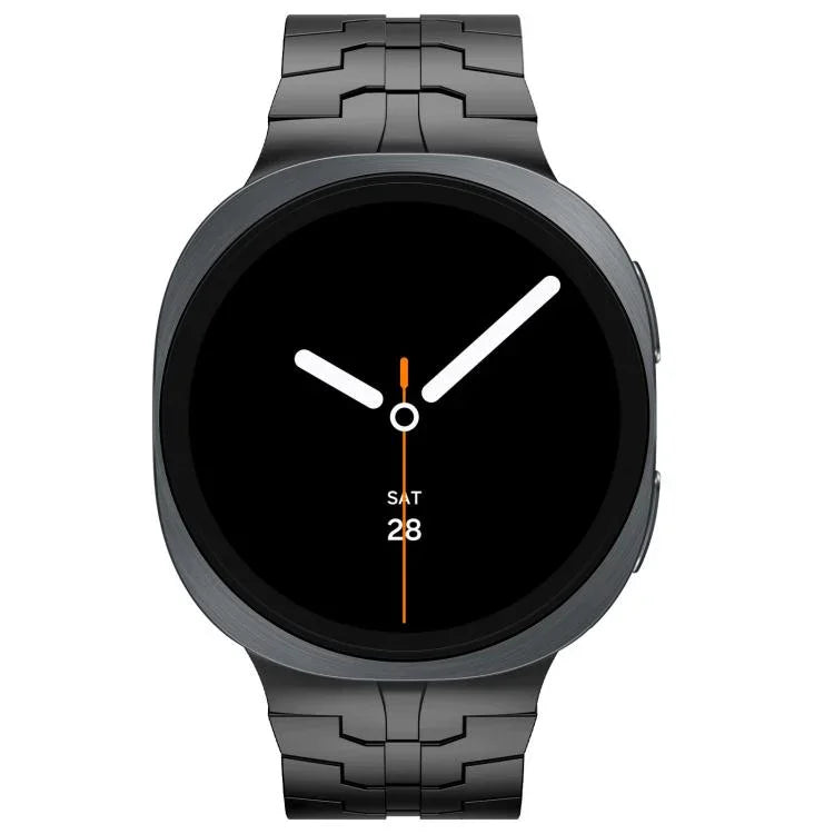 バタフライバックルステンレススチールウォッチバンド、Samsung Galaxy Watch8 / Watch8 Classic用