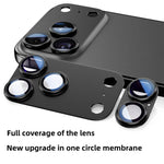 Kalebol アーマー全面カバーメタルレンズリングプロテクターフィルム、iPhone 17用