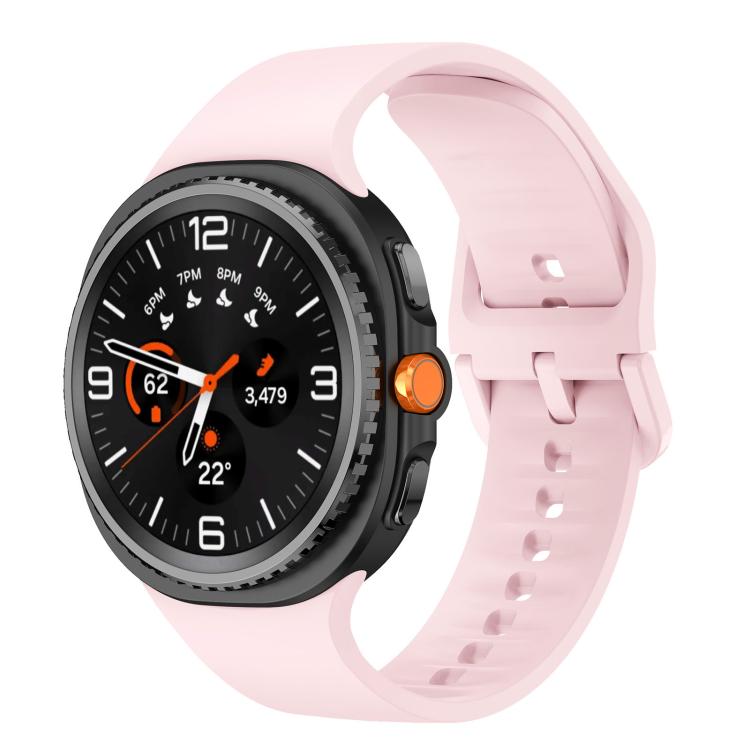 フラット単色シリコンウォッチバンド、Samsung Galaxy Watch8 / Watch8 Classic用