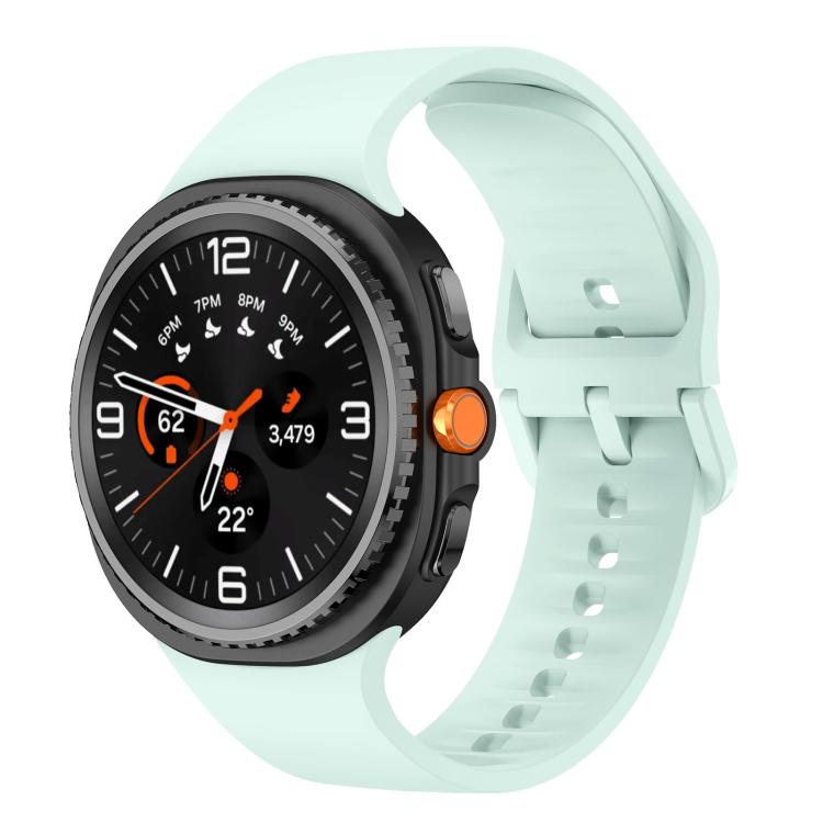フラット単色シリコンウォッチバンド、Samsung Galaxy Watch8 / Watch8 Classic用