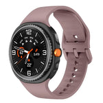 フラット単色シリコンウォッチバンド、Samsung Galaxy Watch8 / Watch8 Classic用