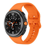 フラット単色シリコンウォッチバンド、Samsung Galaxy Watch8 / Watch8 Classic用