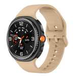 フラット単色シリコンウォッチバンド、Samsung Galaxy Watch8 / Watch8 Classic用