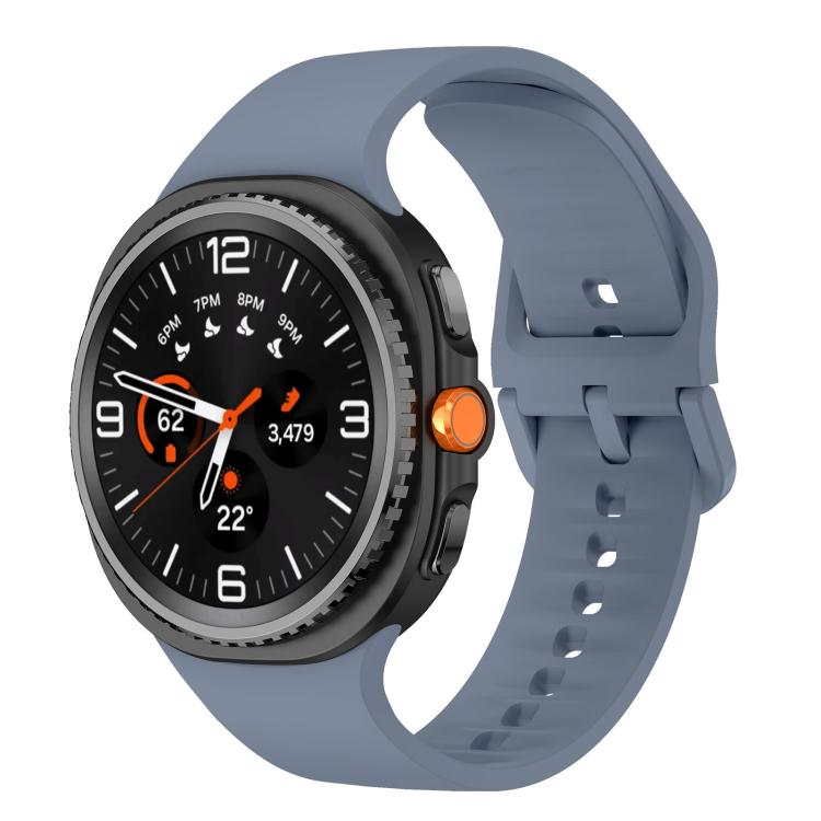 フラット単色シリコンウォッチバンド、Samsung Galaxy Watch8 / Watch8 Classic用