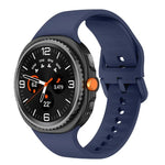 フラット単色シリコンウォッチバンド、Samsung Galaxy Watch8 / Watch8 Classic用