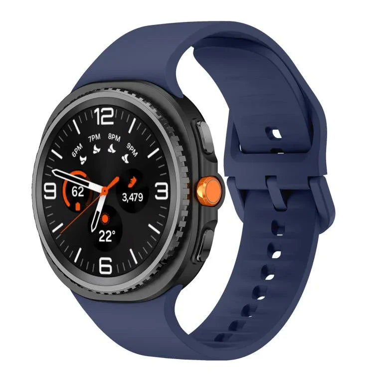 フラット単色シリコンウォッチバンド、Samsung Galaxy Watch8 / Watch8 Classic用