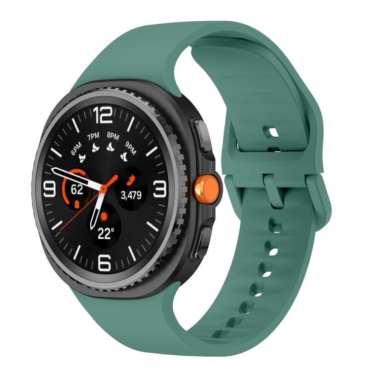 フラット単色シリコンウォッチバンド、Samsung Galaxy Watch8 / Watch8 Classic用