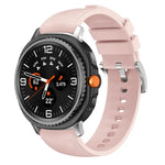 シリコンハイブリッドレザースキンウォッチバンド、Samsung Galaxy Watch8 / Watch8 Classic用