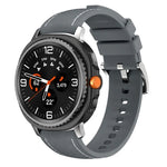 シリコンハイブリッドレザースキンウォッチバンド、Samsung Galaxy Watch8 / Watch8 Classic用