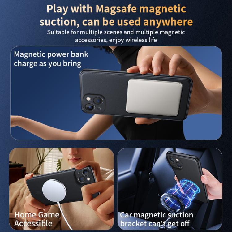 無地レザー MagSafe ショックプルーフスマホケース、iPhone 15用、iPhone 14 Plus用、iPhone 14用、iPhone 14 Pro用、iPhone 14 Pro Max用、iPhone 13 Pro Max用、iPhone 13 Pro用、iPhone 13用